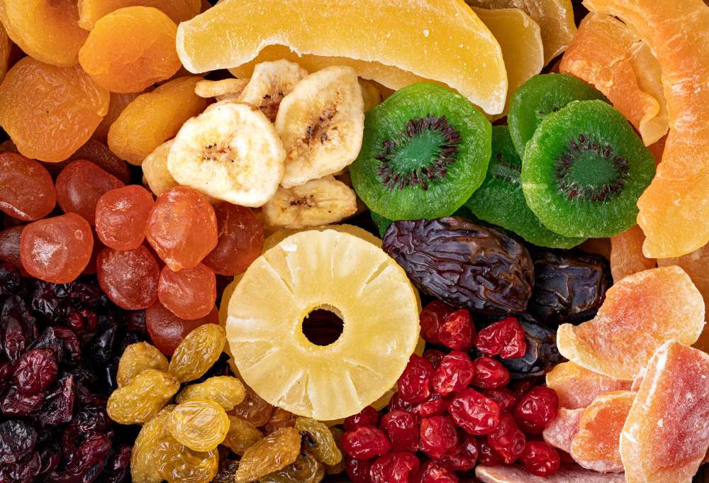 Dried fruits processed by Double Seven Productions